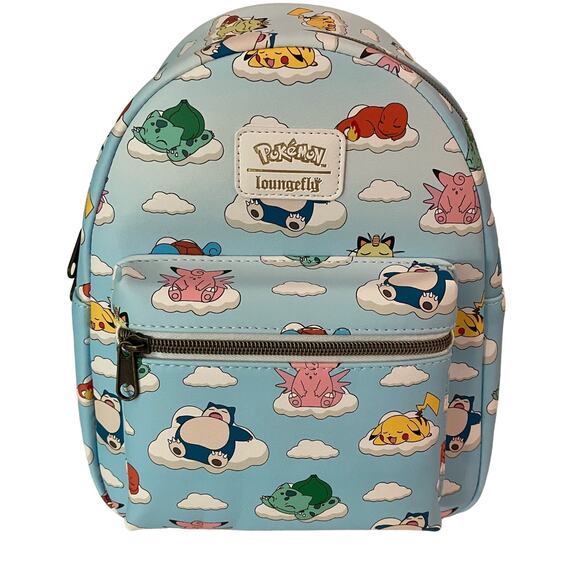 Loungefly Pokemon Sleeping Mini Backpack NWT main image 5